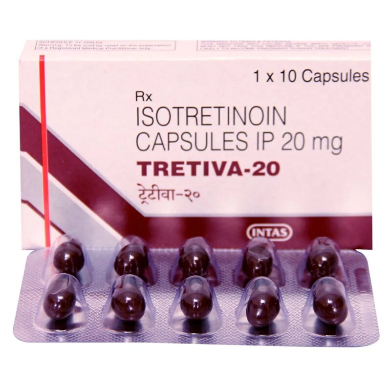 Isotretinoin 20 (Tretiva 20 Capsule)