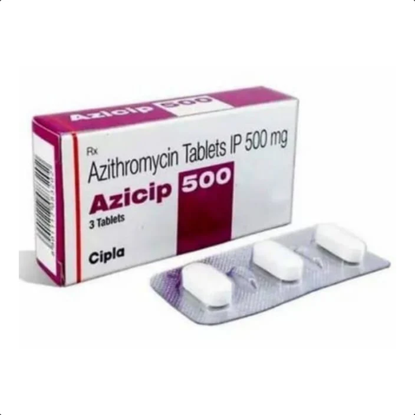 Azithromycin 500mg Tablet (Azicip 500 Tablet)