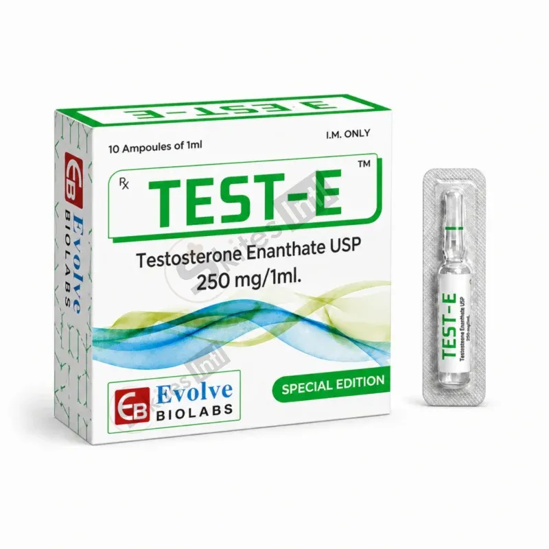 TEST-E Injection ( Testosterone Enanthate 250 mg/ml )