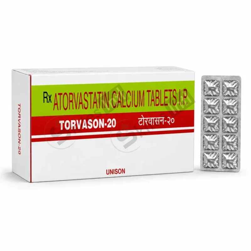 Torvason 20 (Atorvastatin 20mg)