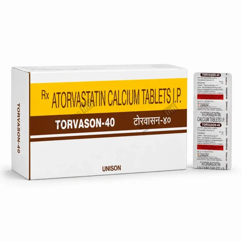 Torvason 40 (Atorvastatin 40mg)