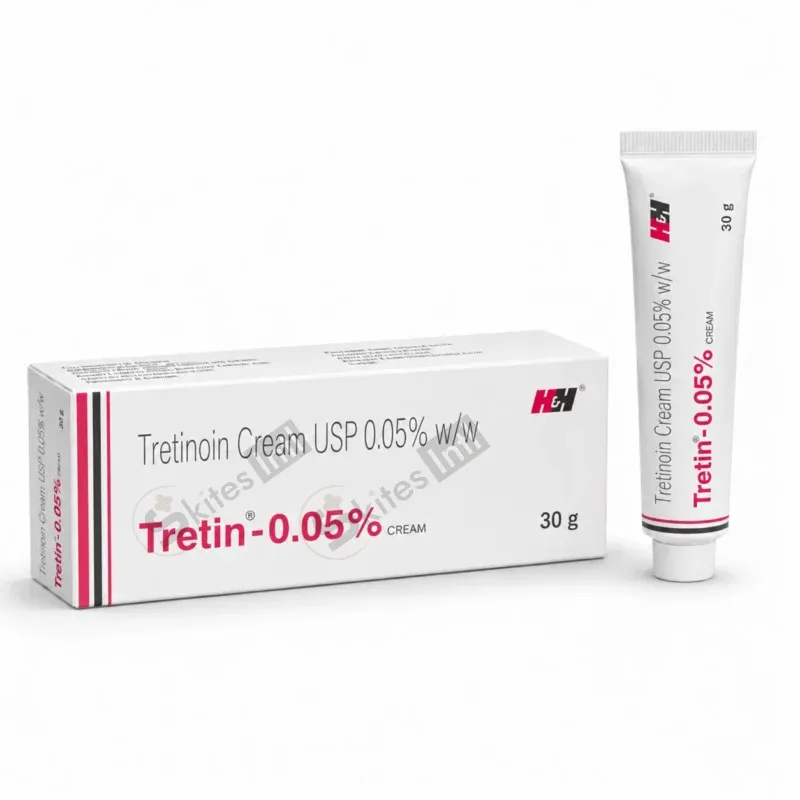 Tretinoin Cream 0.050% ( Tretin )