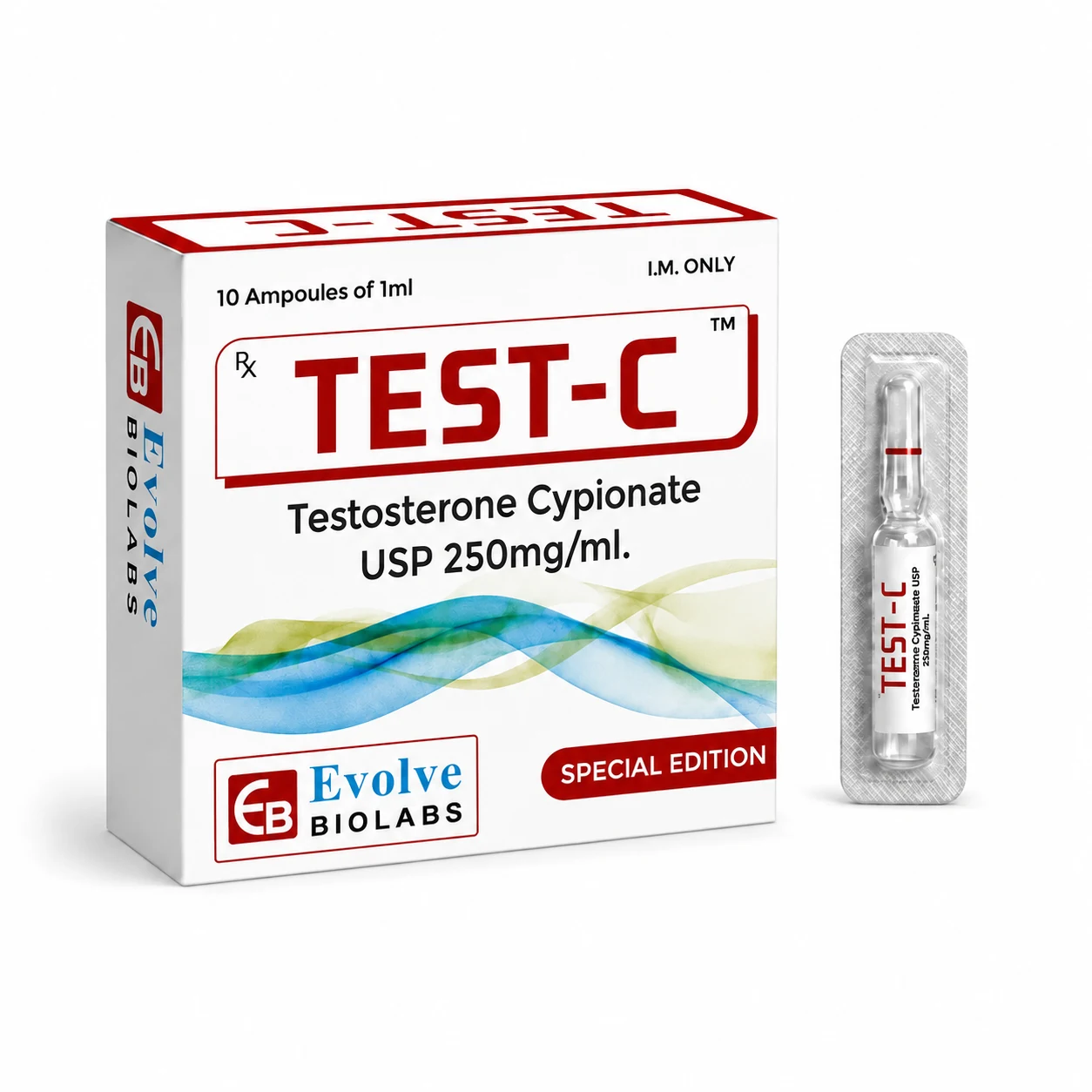 Testosterone Cypionate 250 mg/ml (TEST-C Injection)