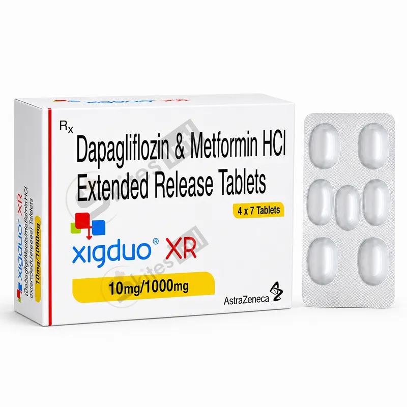 XIGDUO 10 MG /1000 MG ( DAPAGLIFLOZIN / METFORMIN )