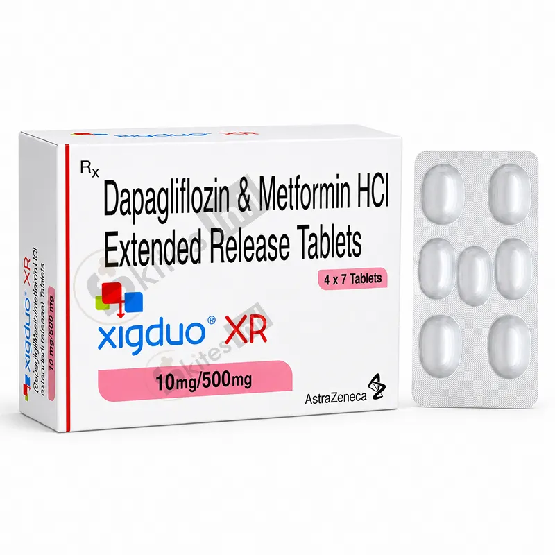 XIGDUO 10 MG /500 MG ( DAPAGLIFLOZIN / METFORMIN )