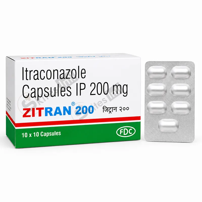 Zitran 200 mg (Itraconazole 200mg)