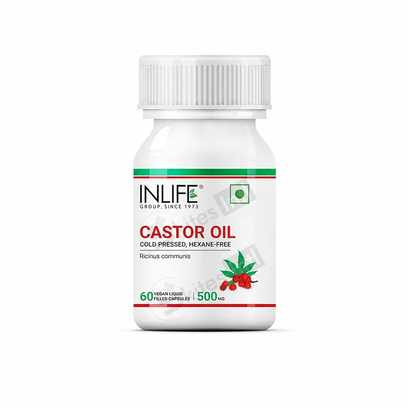 Castor Oil 500mg Capsules