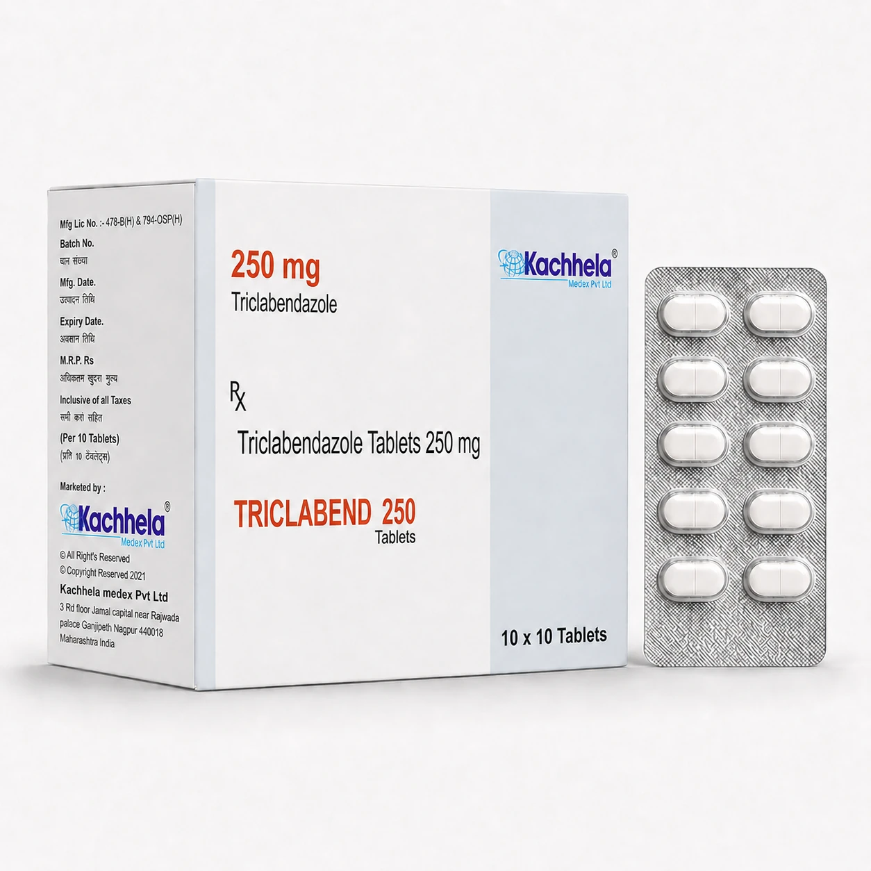Triclabendazole 250mg (Triclabend 250)