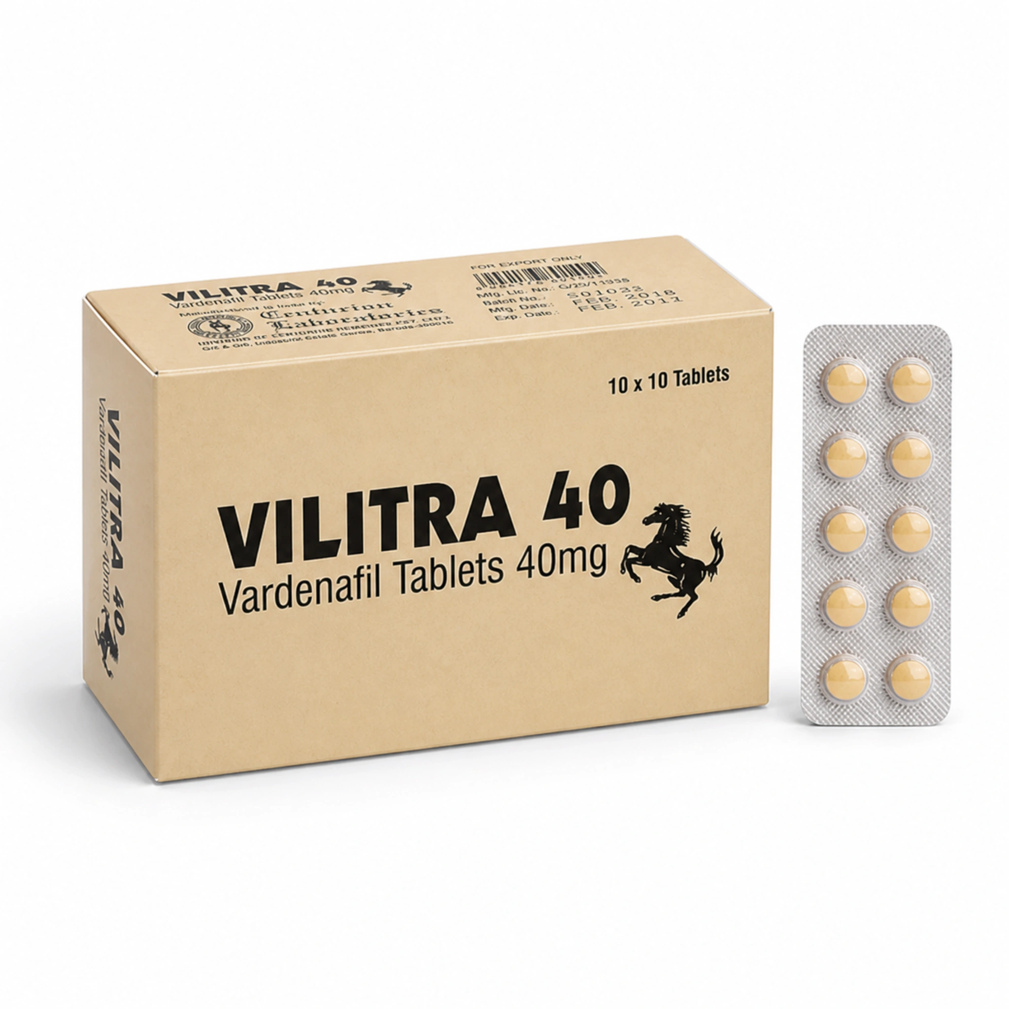 Vilitra 40 MG