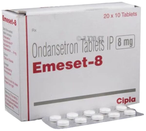 Emeset 8mg (Zofran Ondasetron)