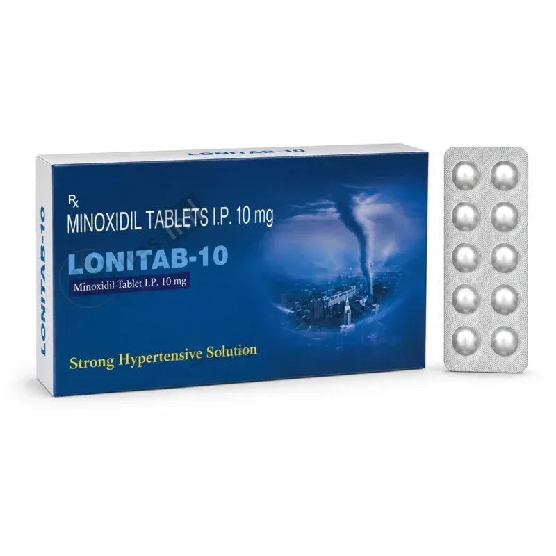 Lonitab 10 mg(Oral Minoxidil)