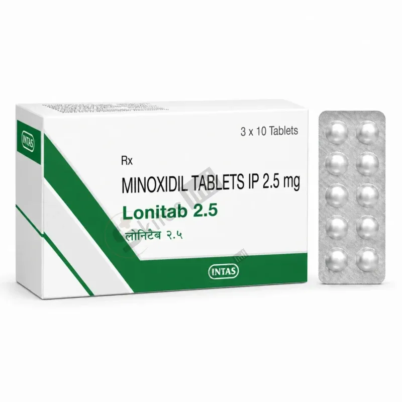Lonitab 2.5 mg(Oral Minoxidil)