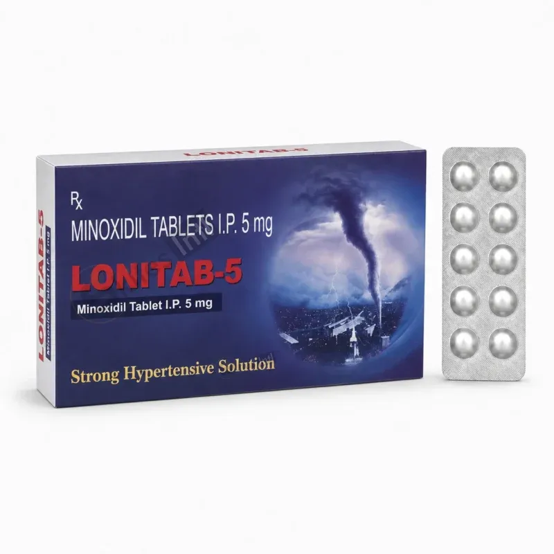 Lonitab 5 mg(Oral Minoxidil)