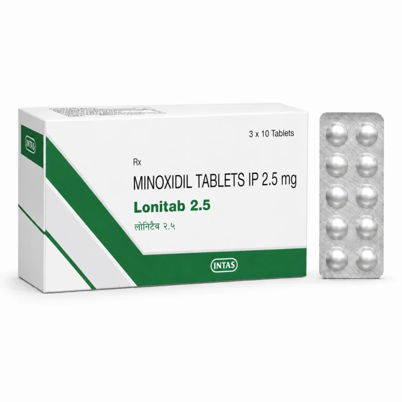 Lonitab 2.5 mg(Oral minoxidil)