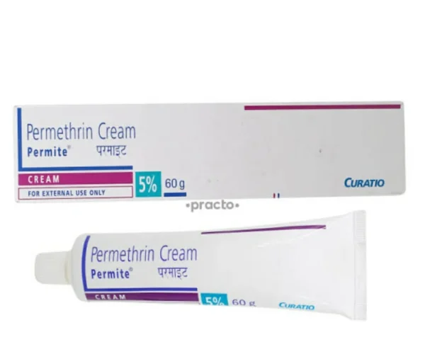 Permite cream 5% 60 gram  (Permethrin cream)