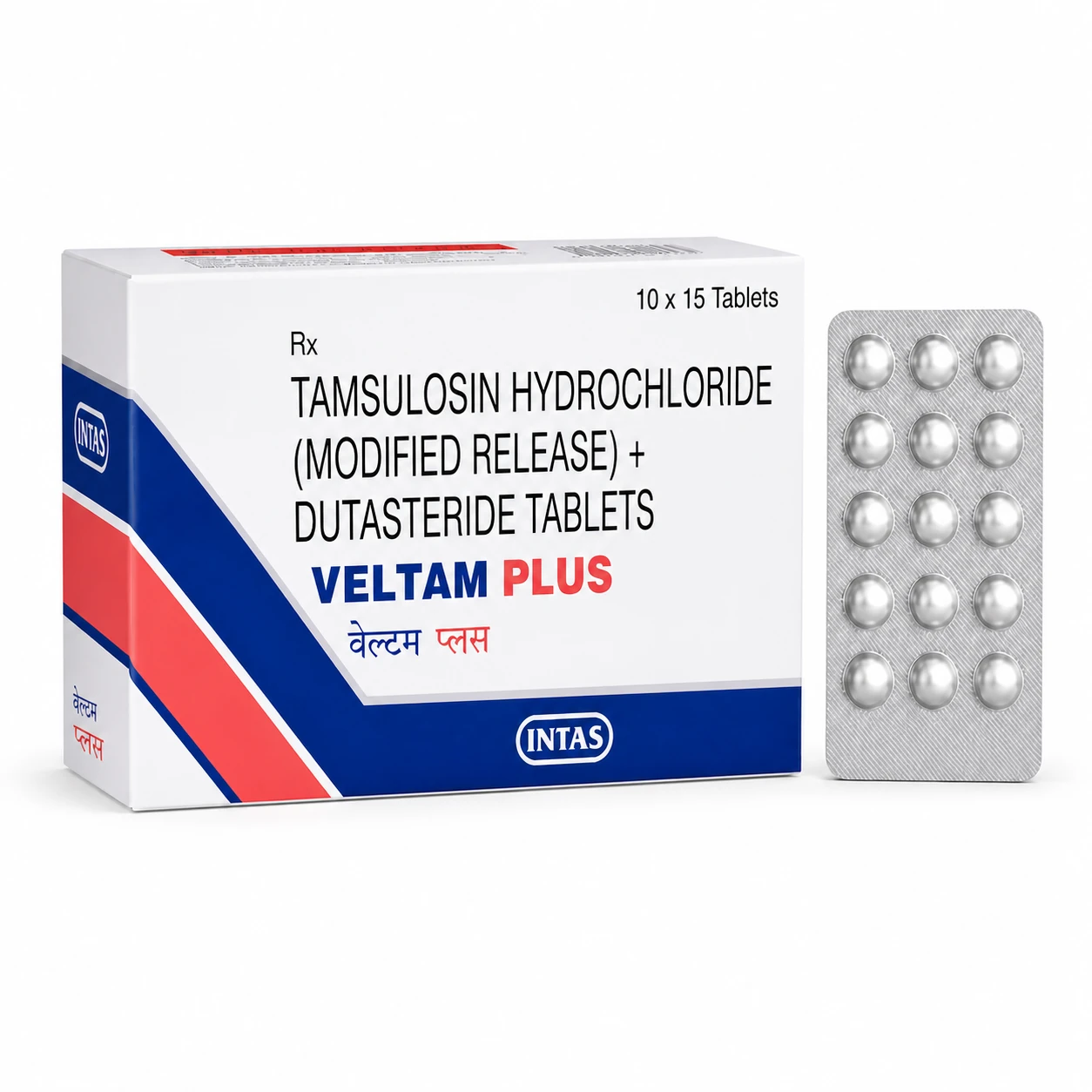 Veltam Plus 0.4/0.5mg (Dutasteride)