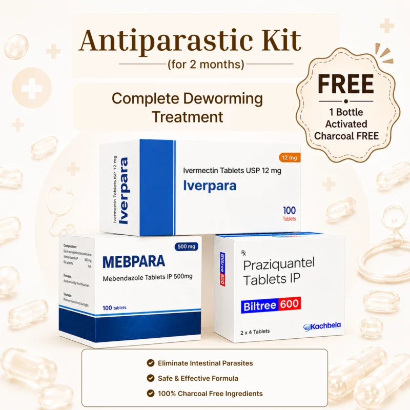 Antiparasitic kit (For 2 month)