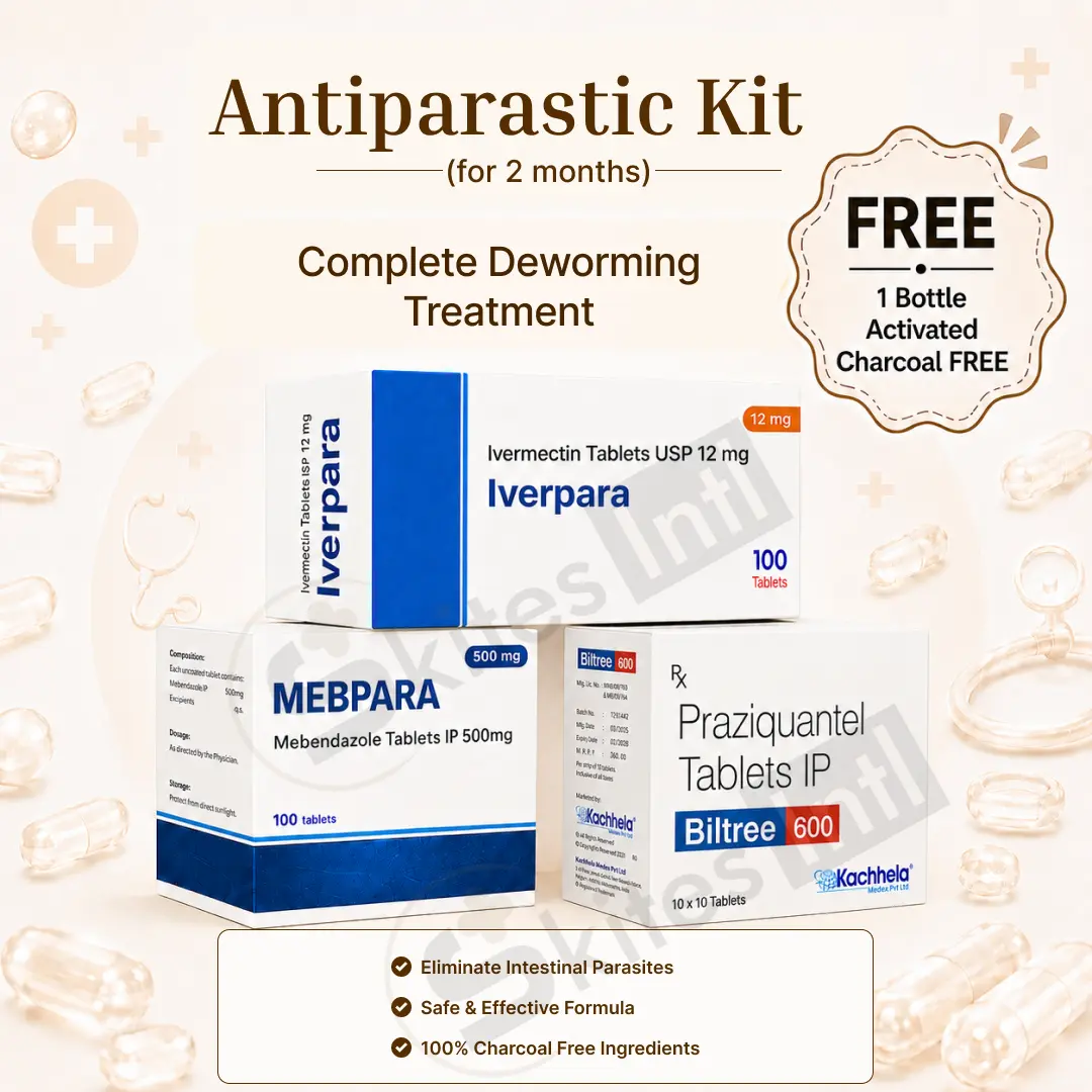 Antiparasitic kit (For 2 month)