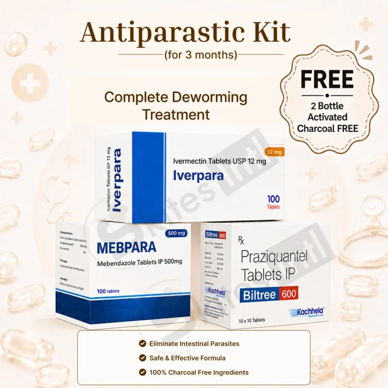 Antiparasitic kit  (For 3 month)