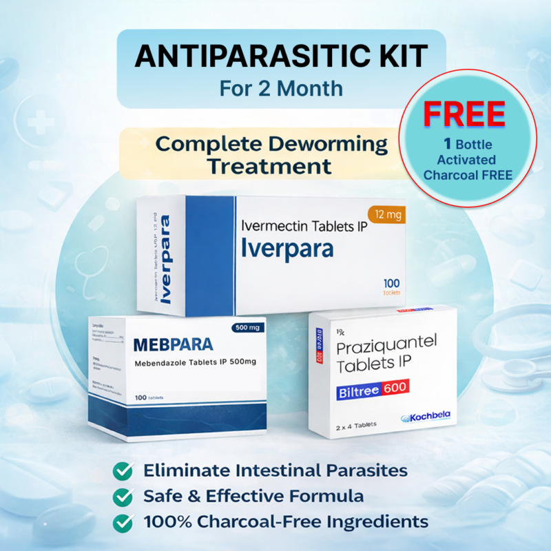 Antiparasitic kit  (For 2 month)
