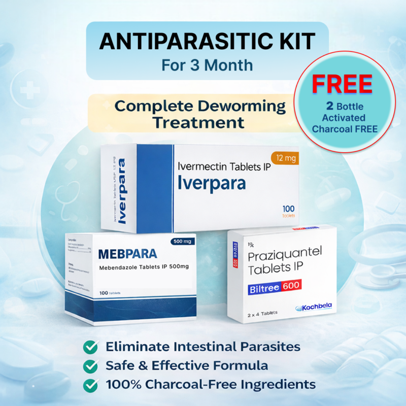 Antiparasitic kit  (For 2 month)