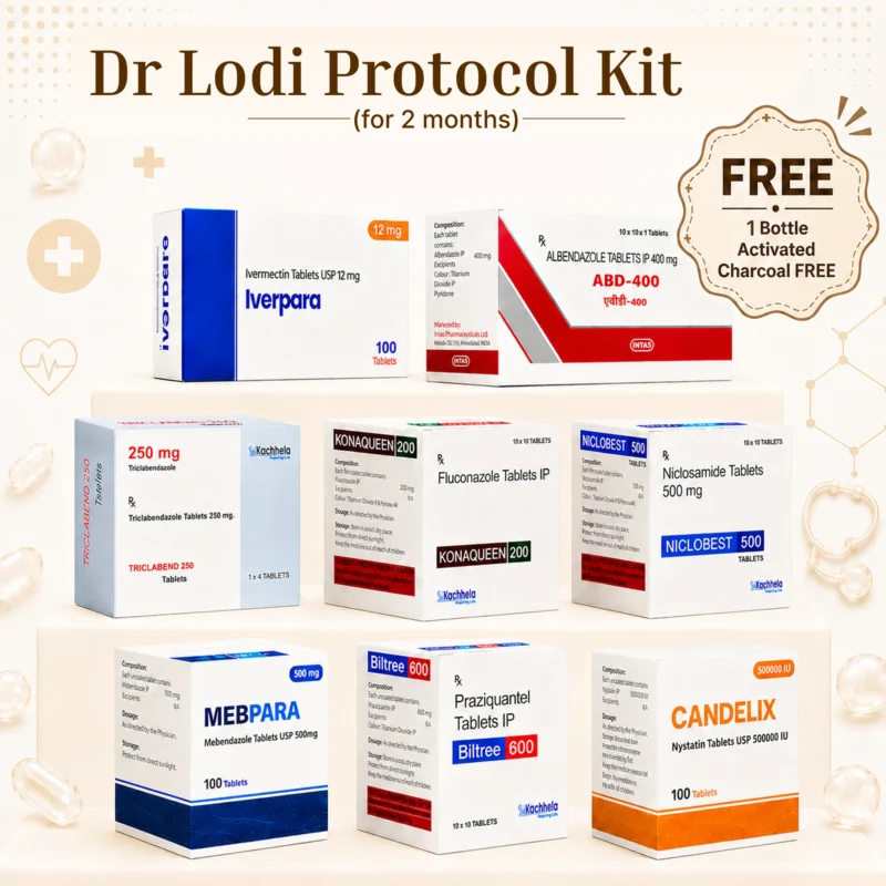 Dr. Lodi Antiparasitic Protocol Kit (For 2 month)