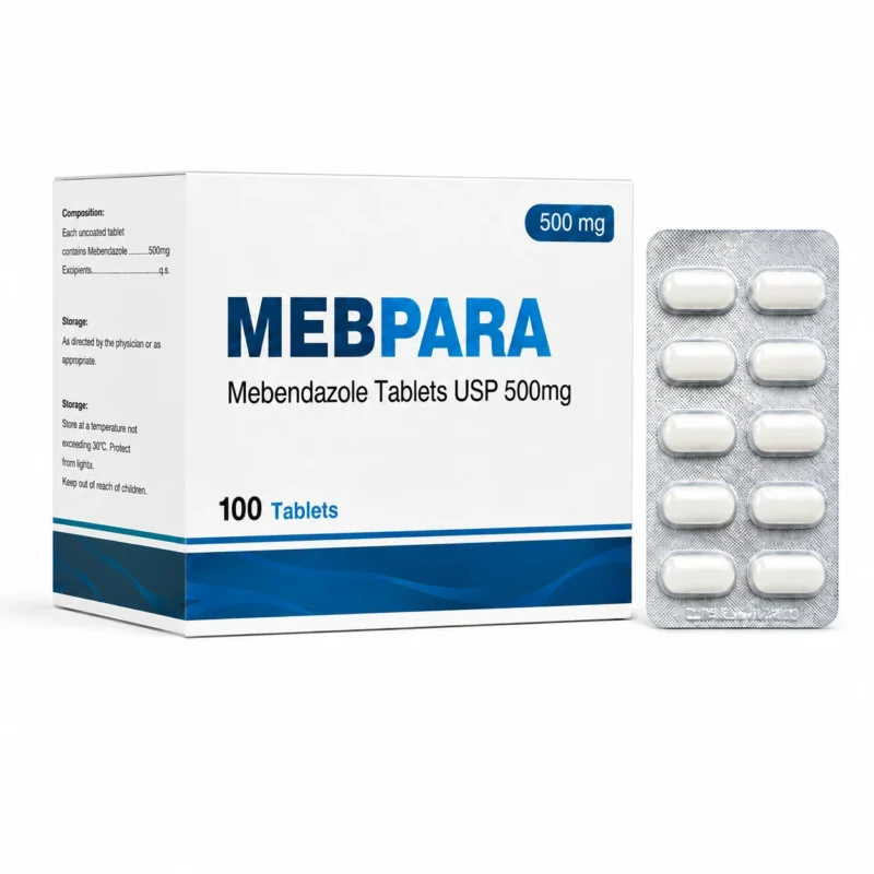 Mebendazole 500mg (Mebpara 500 mg )