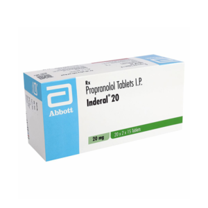 Propranolol 20mg (Inderal 20mg)