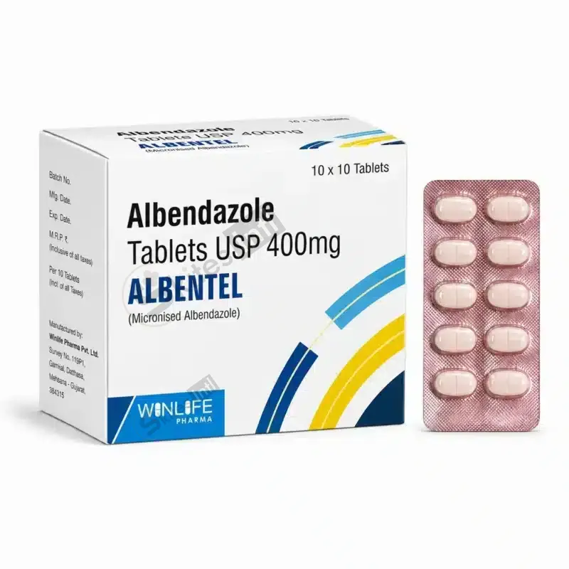 Albendazole Tablets USP 400mg (Albentel)