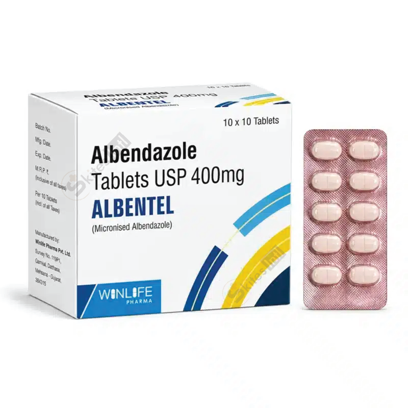 Albendazole Tablets USP 400mg (Albentel)