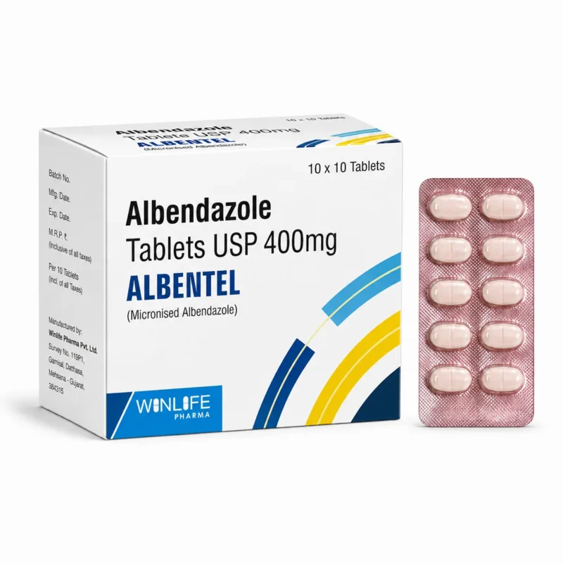 Albendazole Tablets USP 400 mg (Albentel)
