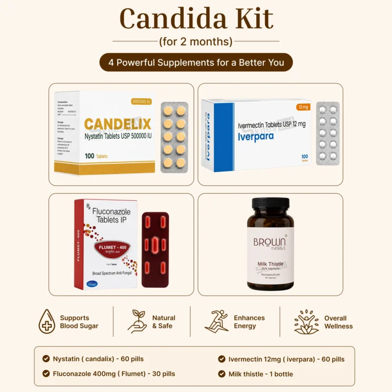 Candida kit ( 2 months)