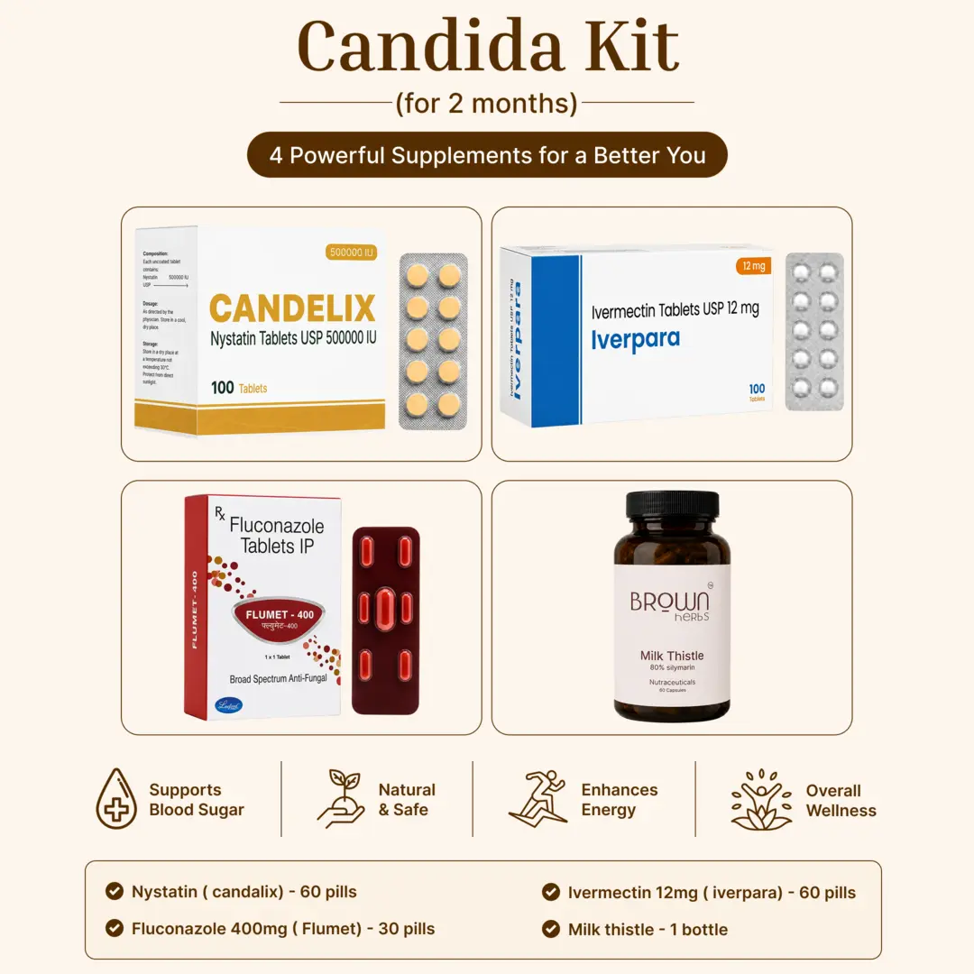 Candida kit ( 2 months)