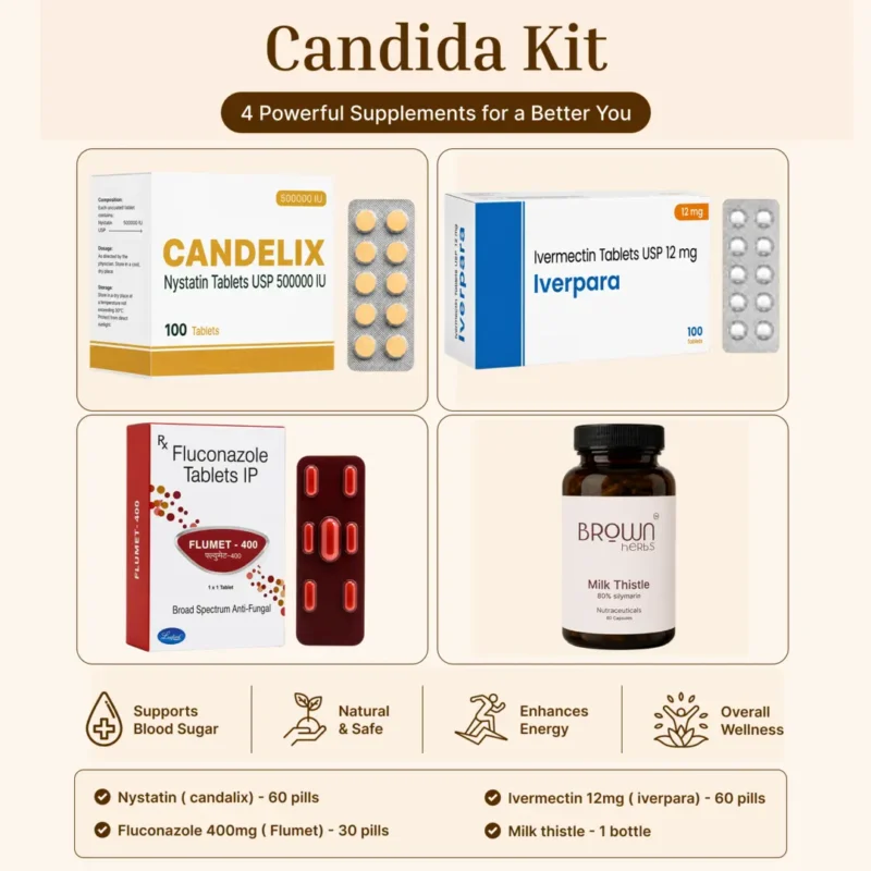 Candida kit ( 2 months)