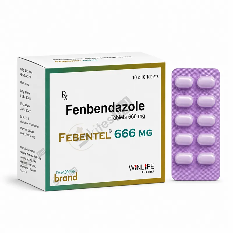 Fenbendazole 666mg (Febentel 666)