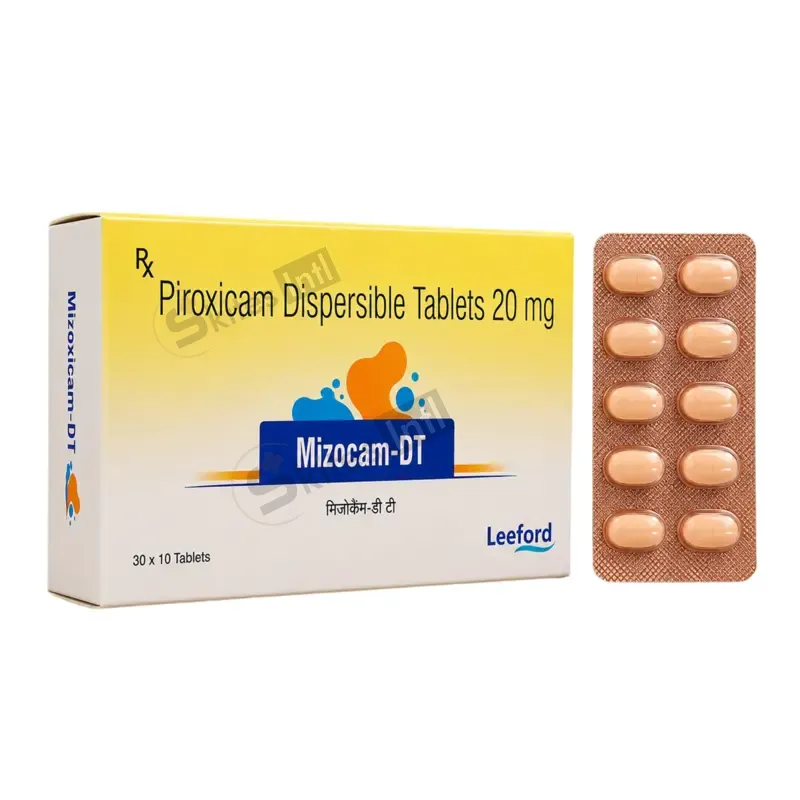 Piroxicam Dispersible Tablets 20mg (mizocam-DT)