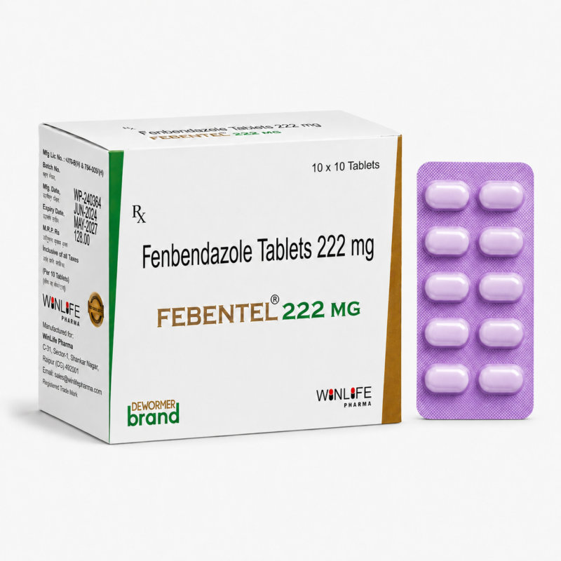 Fenbendazole 222mg (Febentel 222)