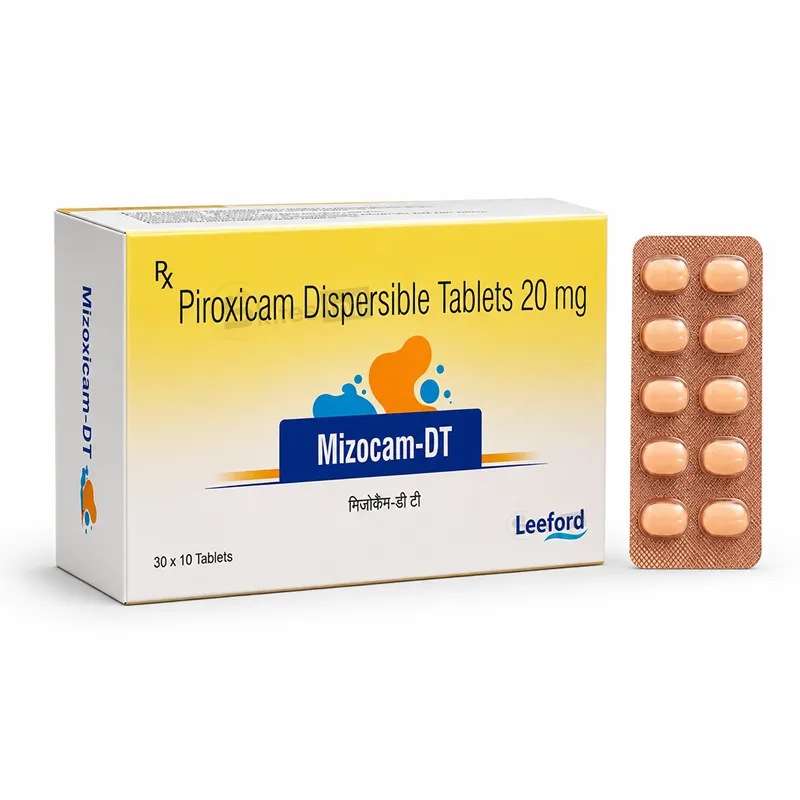 Piroxicam Dispersible Tablets 20mg (mizocam-DT)