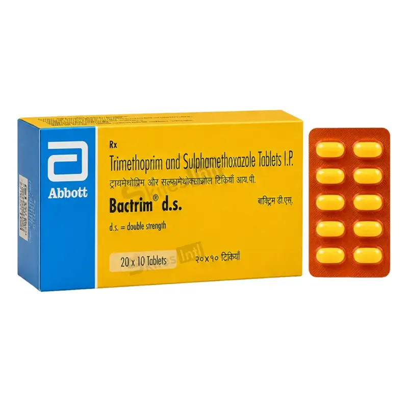 Bactrim DS (Sulfamethoxazole 800 mg + Trimethoprim 160 mg)