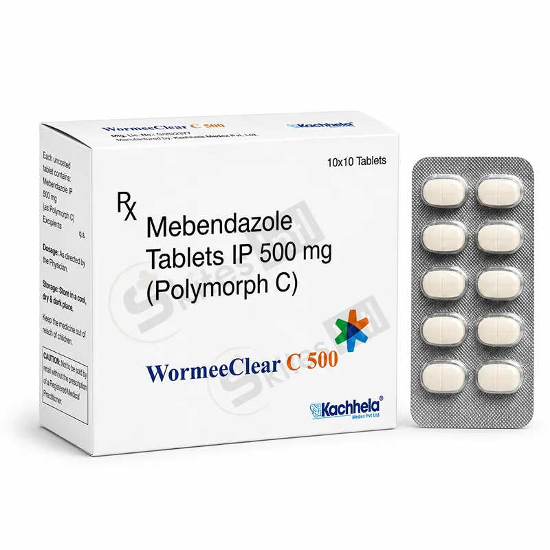 Mebendazole polymorph C  (Wormeeclear C 500mg )